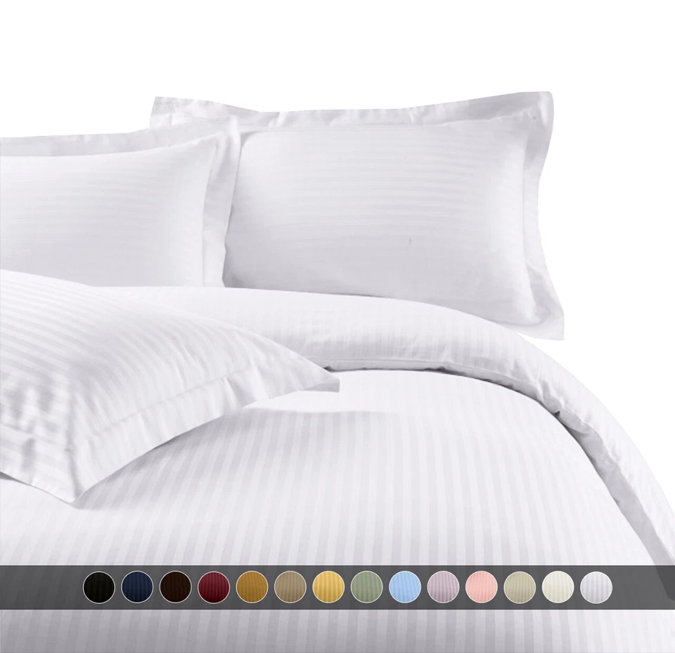 Elegant Luxury Soft Duvet Cover And 2 Shams 3 Piece Duvet Sets King - Queen Size - Image 1 of 1