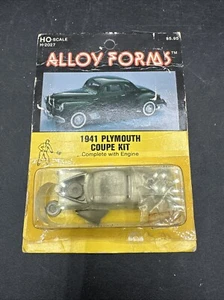 Formas de aleación H-2027 HO 1941 Plymouth cupé con motor kit fundido a presión - Nuevo ~ CL - Imagen 1 de 2