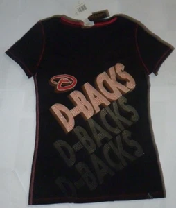 NEU MLB Arizona Diamondbacks Baseball T-Shirt M Medium Damen Ladies Neu mit Etikett - Bild 1 von 1