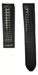 Original Movado Series 800 Black Leather Watch Band Strap 2600118 / 2600096 - Picture 1 of 2