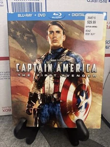 Captain America: The First Avenger (Blu-ray DVD Digital 2-Disc Set w Slipcover) - Picture 1 of 4