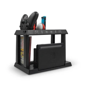 5V Controller Grip Charger Charging Dock Storage Holder for Nintendo Switch NS - Picture 1 of 7