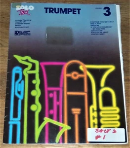 Solo Trax Trumpet 3 Music Book: Freedom/Voices Carry+ Hal Leonard Publishing GC - Picture 1 of 4