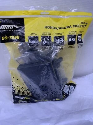 Kit múltiple de instalación de radio Metra 99-7898 para Honda/Acura 1988-06 selecto Foto 1 de 4