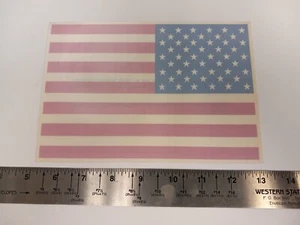 CALCOMANÍA BANDERA DE ESTADOS UNIDOS DOMINOS PIZZA 5.5"X8" REGALO 11 DE SEPTIEMBRE DE 2001 11/09 NUNCA OLVIDES - Imagen 1 de 3