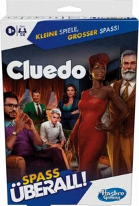 HASBRO GAMING CLUEDO KLEINE SPIELE, GROSSER SPASS! 8+ 3-6 SPIELER *OVP* - Bild 1 von 4