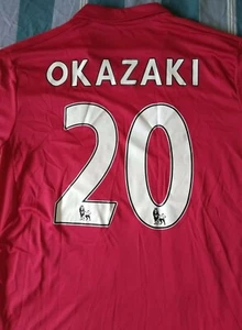 Camiseta Trikot Shirt LEICESTER CITY Puma 20 OKAZAKI Champion Year 2016 Size XL - Imagen 1 de 11
