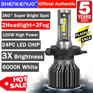 For Honda CRV CR-V 2007 - 2014 LED Headlights Fog Lights High Low Beam Bulbs V2T - Picture 1 of 13