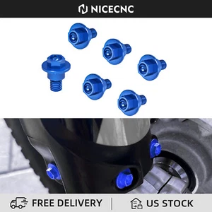 CNC Bolts Fork Guard For Husqvarna TC TE FC FE 125 250 300 350 450 501 2014-2022 - Picture 1 of 12
