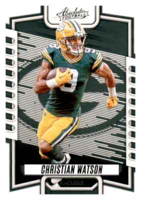 2023 Panini Absolute - Christian Watson #95 GREEN BAY PACKERS - Image 1 of 2