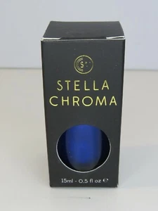 Smalto Stella Chroma. Made In USA. Velluto blu. 15 ml. Nuovo Con Scatola - Foto 1 di 3