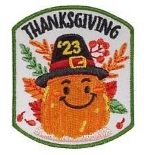 Girl Boy Cub THANKSGIVING 2023 '23 Pumpkin Patches Badge SCOUT GUIDE Dinner Meal