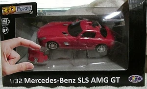 Mercedes-Benz SLS AMG GT 3D Puzzle 60 Teile rot Alter 8+1:32 Maßstab Neu in verpackter Verpackung - Bild 1 von 9
