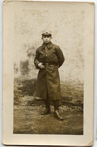 Portrait militaire debout 1er régiment - CPA Ancienne photo an. 1910 - Picture 1 of 1