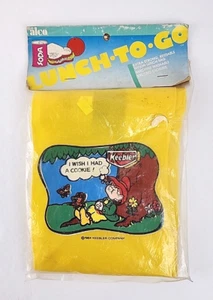 Alco Keebler Company Lunch To Go Nylon Yellow Lunch Bag 1984 New - Picture 1 of 5