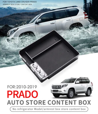 Organizador de caja de almacenamiento reposabrazos central para coche Toyota Land Cruiser Prado 150 FJ150 Foto 1 de 4