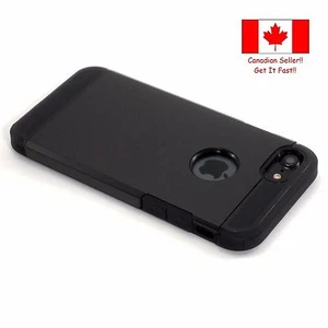 Coque rigide double couche neuve pour iPhone 7/8 (4,7") disponible en or noir ou argent - Photo 1 sur 12