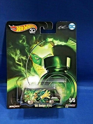 Hot Wheels 50 Years DC Green Lantern '66 Dodge A100 Real Riders Die-Cast #5/5  - Image 1 of 2