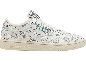 Reebok Classics Tom & Jerry Club C All-Over - Brand New - Sz:11 Rare - Picture 1 of 7