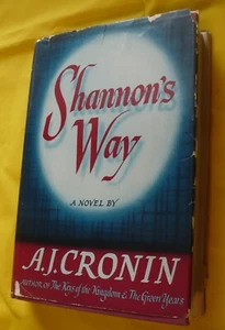 "Shannon's Way" 1. Auflage Hardcover mit Schutzumschlag A. J. Cronin 1948 Boston - Bild 1 von 10
