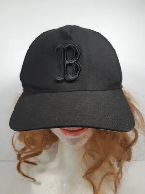 Boston Red Sox gorra negra 47 marca osfm genuina MLB lana acrílica Foto 1 de 4