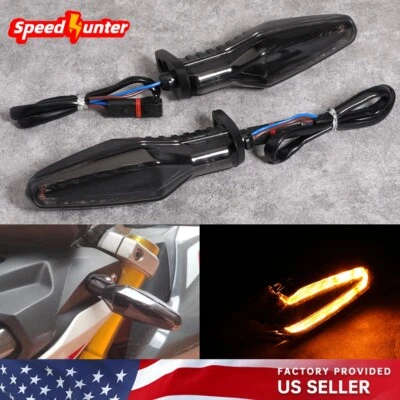 Luz de señal de giro LED delantera/trasera para BMW S1000XR/RR R1250GS F900XR F750GS F850GS Foto 1 de 4