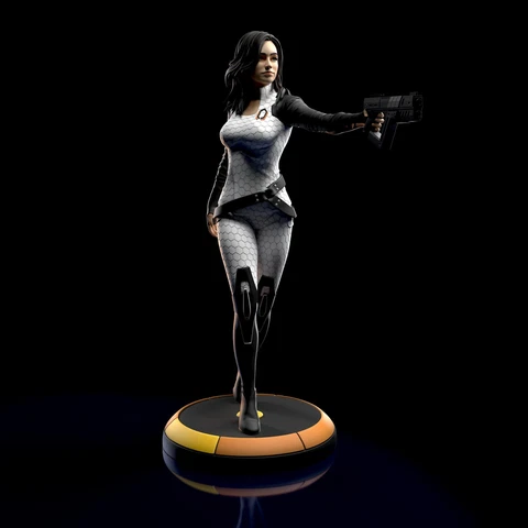 MIranda [Mass Effect] 1/10 3D printed unpainted unassembled resin model kit Cover