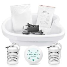 LECAUNG Ionic Detox Foot Bath and Spa Machine with 100 Liners