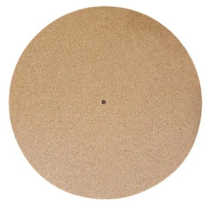 Schallplatten unterlage Slipmat aus Kork 30cm × 3mm plattenspielermatte - Bild 1 von 4