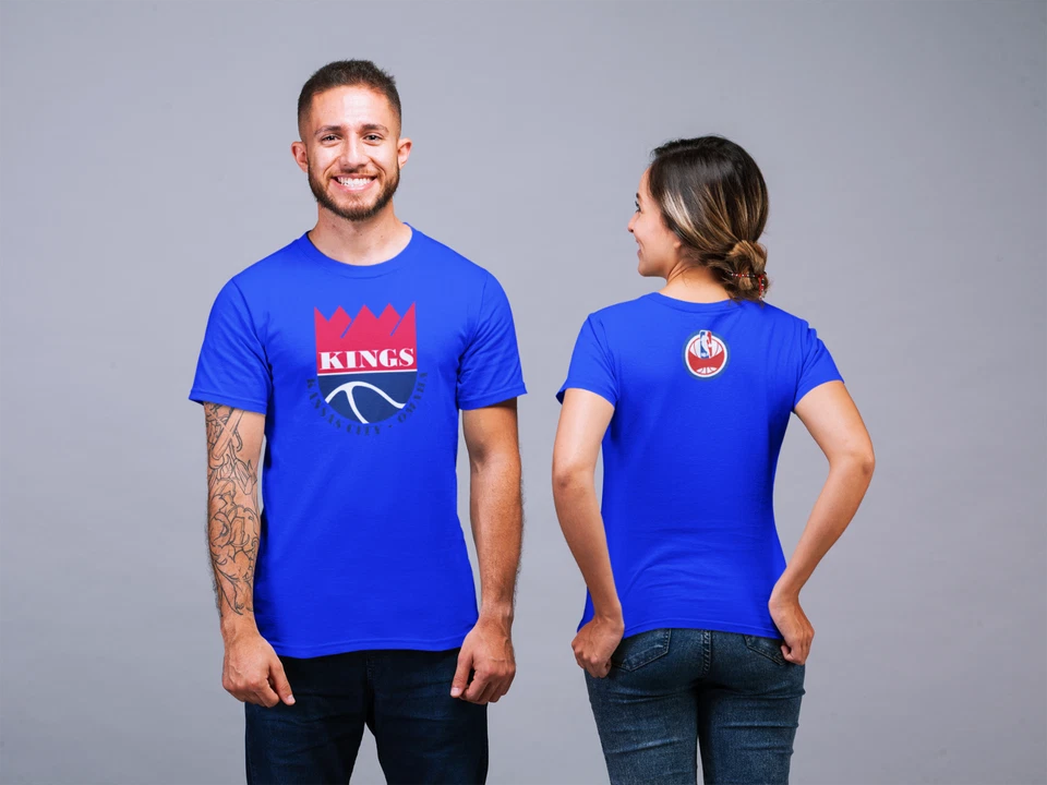 Camiseta 1972 Estilo Retro Kansas City Omaha Kings Estampada Nueva Sin Etiquetas Talla Pequeña - 3XL NUEVA Foto 1 de 1