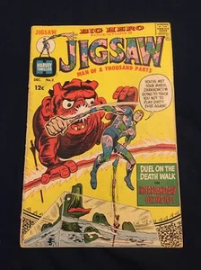 Jigsaw #2 1st Print Cover A Harvey 1966 - Picture 1 of 2