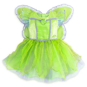 Disney Store Tinkerbell Fairy Princess Deluxe Dress Baby Costume Wings Halloween - Picture 1 of 6