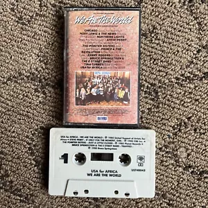 We Are The World U.S.A. For Africa (Cassette, 1985 Warner) VG-VG+ - Picture 1 of 7