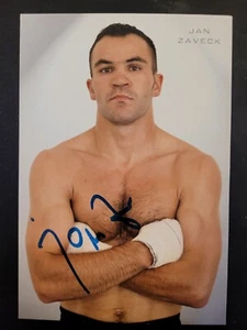 Jan Zaveck Autogrammkarte mit Original Unterschrift - Bild 1 von 1