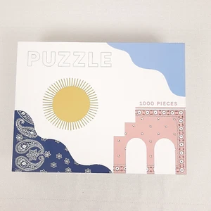 Madewell 1000 Piece Jigsaw Puzzle Sun Beach Greece Modern Contemporary Hobby Puz - Picture 1 of 8