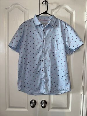 Sovereign Code Mens Large Cove Lobster Button Down Shirt - Image 1 of 4