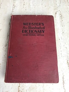 Webstwer's New Illustrated Dictionary 1944 dizionario illustrato - Picture 1 of 4