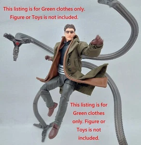 Marvel Legends Spider Man 2 Doctor Pulpo Dedicado Alambre Ropa Verde - Imagen 1 de 11