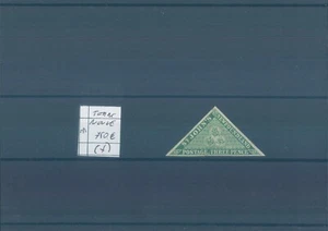NEWFOUNDLAND 1857 Verde Tres Peniques MNG Firmado - ¡¡¡raro!!! (CV $1700 EUR1500) - Imagen 1 de 2