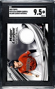 2023 Topps #MLM-CCA Corbin Carroll RC Major League Material SGC Grade 9.5 MT+ - Foto 1 di 2