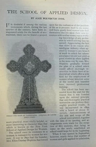 1899 New York School of Applied Design for Women illustrated - Picture 1 of 6