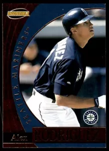 1999 Pacific Invincible Flash Point Alex Rodriguez Seattle Mariners #19 R133 - Picture 1 of 2