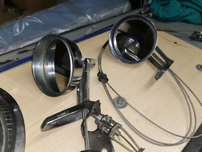 plymouth fury 1960 golden commando coppia specchio retrovisore - Immagine 1 di 4