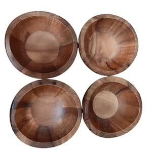 Nambe Braid Salad Bowls, Set of 4  - Picture 1 of 5
