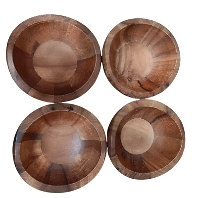 Nambe Braid Salad Bowls, Set of 4  - Image 1 of 4