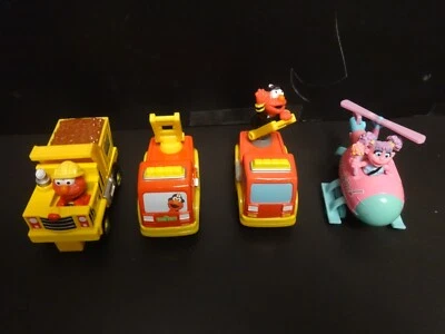 Learning Curve 2008 4 Various Sesame Muppet Vehicles - Mint - You Choose - Image 1 of 2