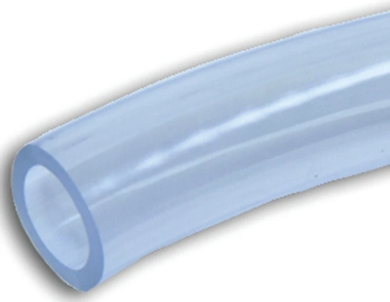 NEW ABBOTT RUBBER T10005017  1 1/2" ID 50' FOOT ROLL CLEAR VINYL TUBING - Image 1 of 1