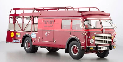 New CMC FIAT 642 RN2 BARTOLETTI TRANSPORTER 1957 1:18 Model Truck Red M084 KidBX - Image 1 of 4