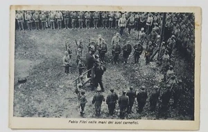 28738 Cartolina - Militari - Fabio Filzi nelle mani dei suoi carnefici - Picture 1 of 4