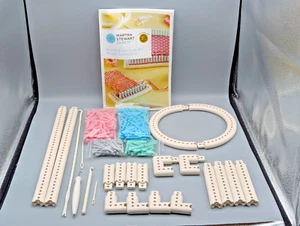 Knit & Weave Loom Kit Martha Stewart Crafts 30+ Configs + Needles COMPLETE - Picture 1 of 6